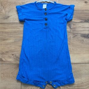 Lou Lou & Company Blue Kids One Piece Romper